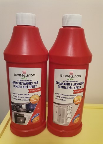 Biobellinda Ultra Konsantre Temizleyici Sprey