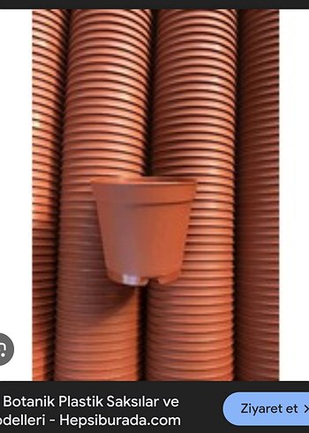 Kahverengi Plastik Saksı 1000 adet mini saksı
