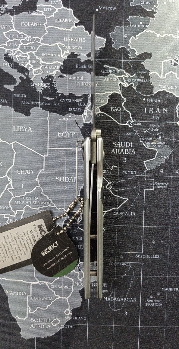 CRKT Katlanır Gri Çakı - Görsel 3