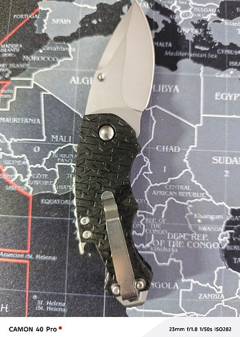 Siyah Katlanır Bıçak - Görsel 2