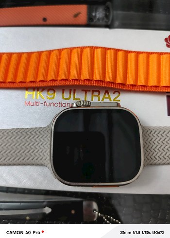 Gri HK9 Ultra 2 Çok Fonksiyonlu Akıllı Saat - Görsel 3