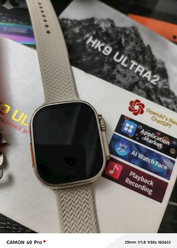 Gri HK9 Ultra 2 Çok Fonksiyonlu Akıllı Saat - Görsel 6