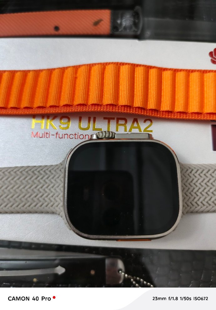 Gri HK9 Ultra 2 Çok Fonksiyonlu Akıllı Saat - Görsel 3