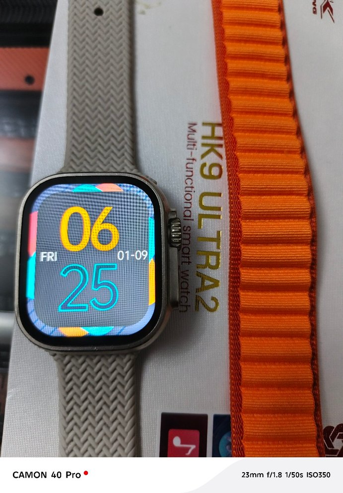 Gri HK9 Ultra 2 Çok Fonksiyonlu Akıllı Saat - Görsel 2