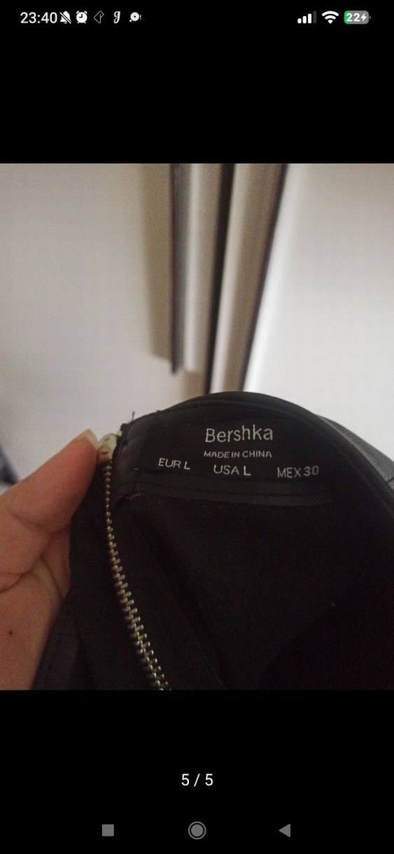 Siyah deri Straplez Mini Gotik Elbise - Görsel 5