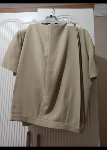 Nakışlı Bej Kadın  takım elbise - Görsel 3