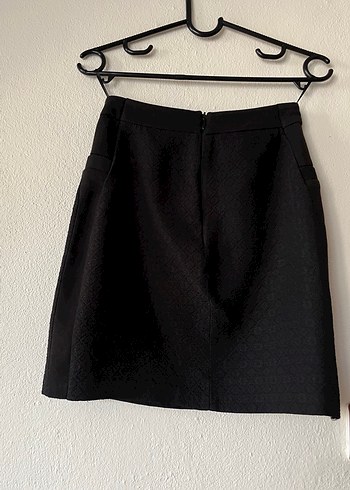 Siyah Basic Mini Etek - Görsel 2