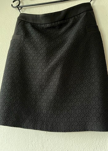 Siyah Basic Mini Etek - Görsel 3