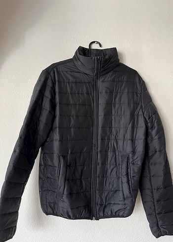 Kadın Siyah Fermuarlı Streetwear Mont - Görsel 2