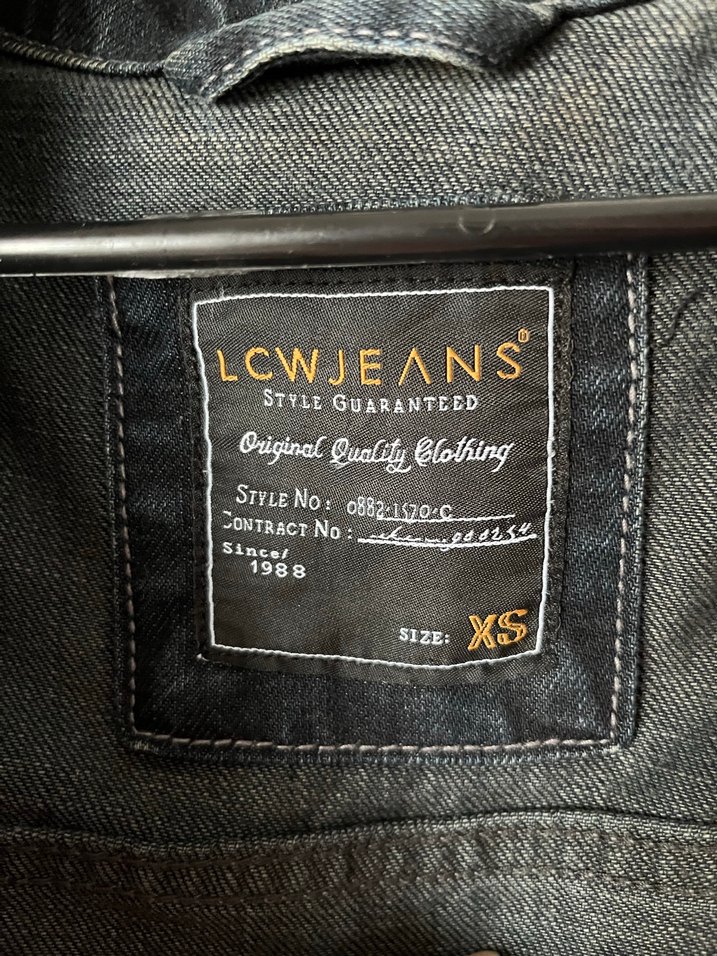 Gri Kapüşonlu Erkek Kot Ceket - Görsel 5