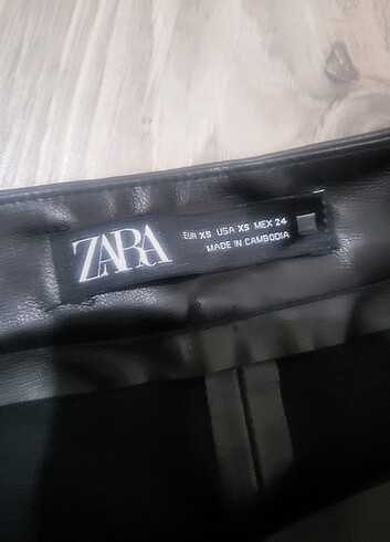 Zara Deri pantolon