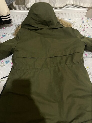 xs Beden haki Renk Mavi parka