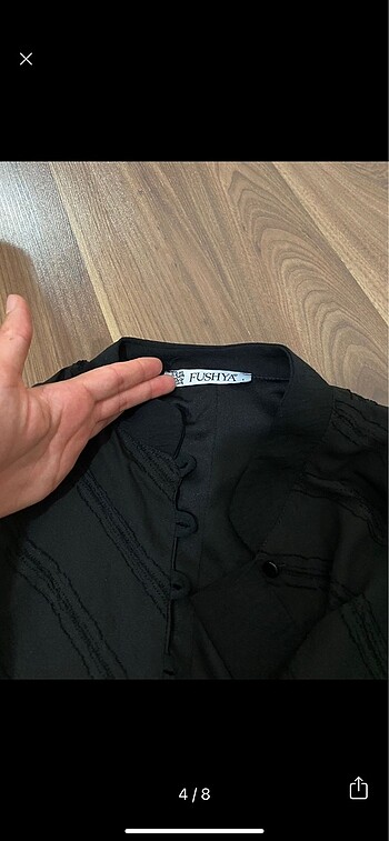 38 Beden siyah Renk Tesettür şifon elbise
