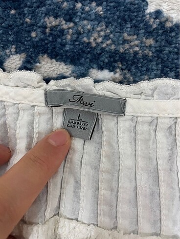 Mavi Jeans Mavi marka nakışlı gömlek