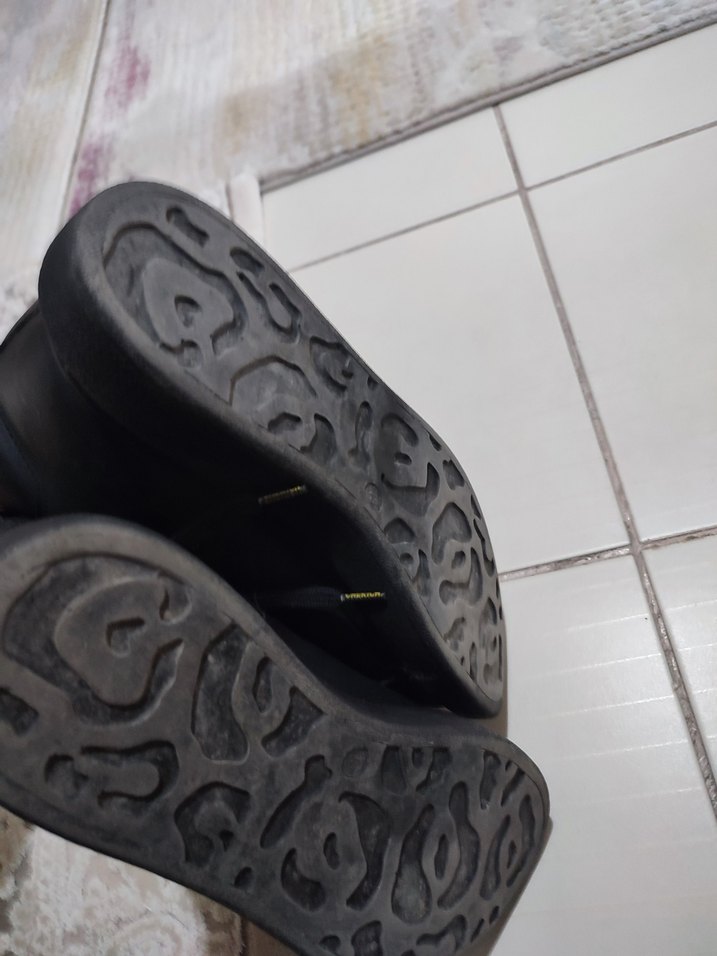 Siyah Erkek Lastik Botlar Tokalı chekich 43 no erkek bot - Görsel 5