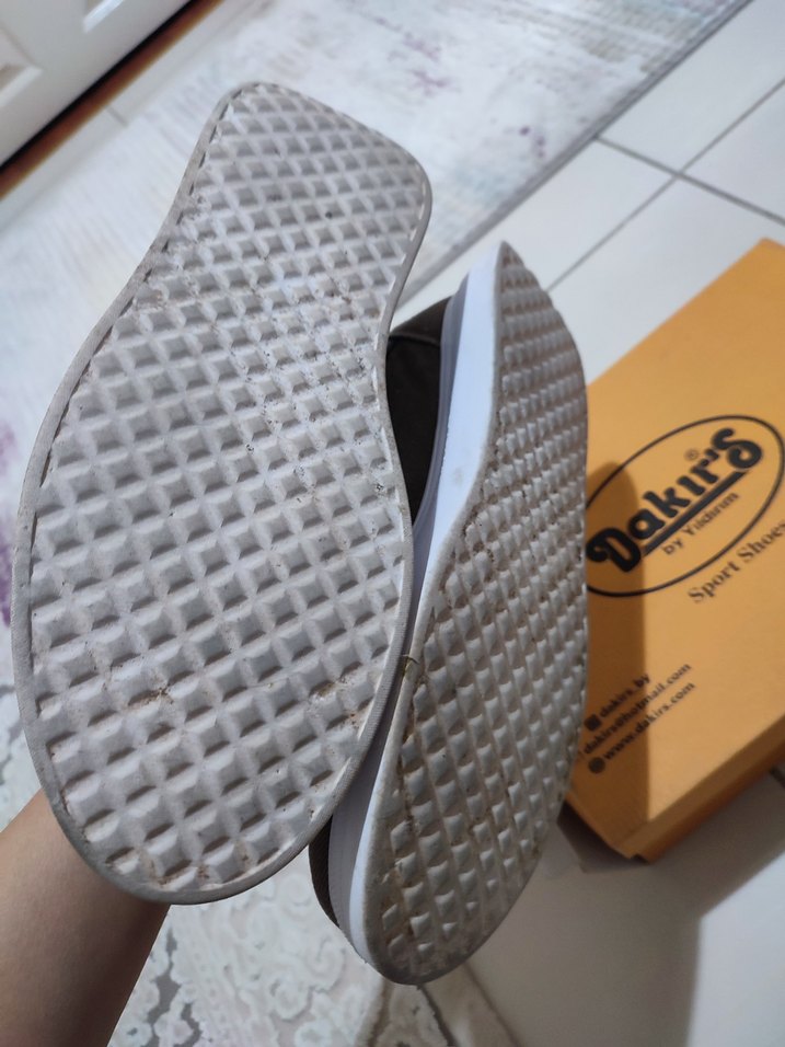 Dakir's Kahverengi Bağcıklı Erkek Sneakers 43 erkek - Görsel 4