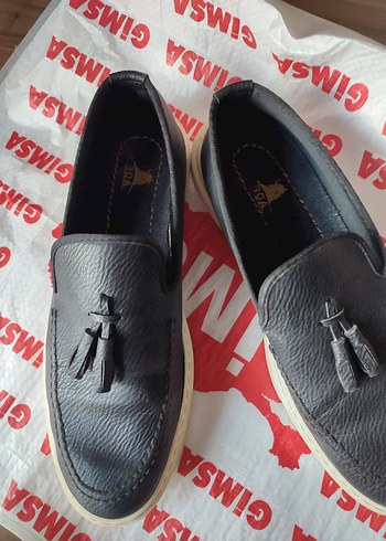 Siyah Püsküllü Erkek Günlük Loafer Ayakkabı 43 - Görsel 3