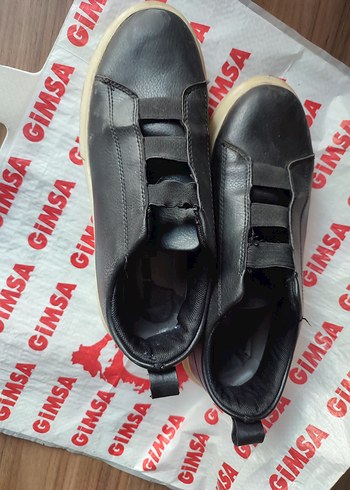 Siyah erkek  Dolgu Topuklu Spor Ayakkabı 43 - Görsel 3