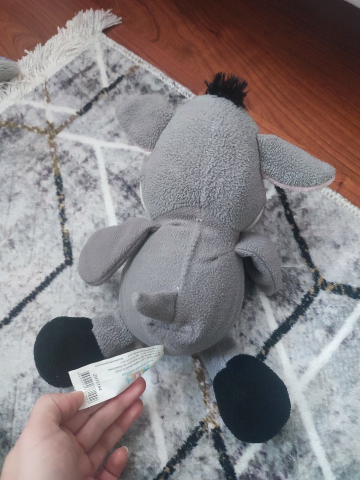 Gri Peluş Oyuncak - Görsel 2