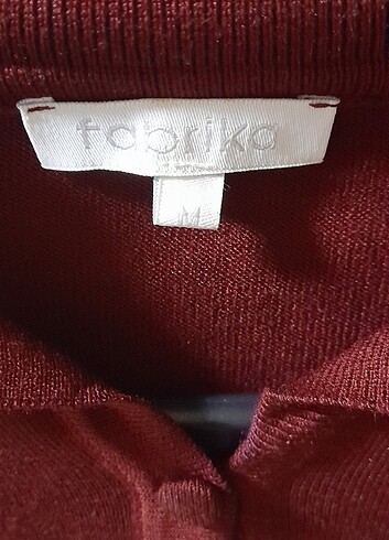 m Beden bordo Renk Fabrika / Bluz
