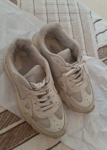 Diğer Gri Basic Kadın Sneakers