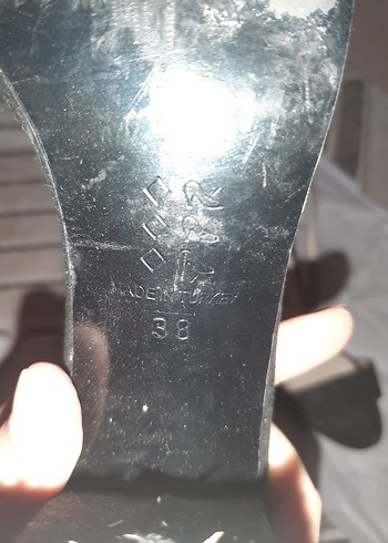 38 Beden siyah Renk Siyah Tokalı İnce Topuklu Kadın Abiye Ayakkabı