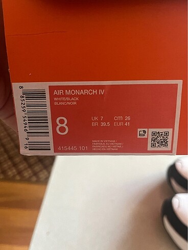 41 Beden çeşitli Renk Nike Air Monarch