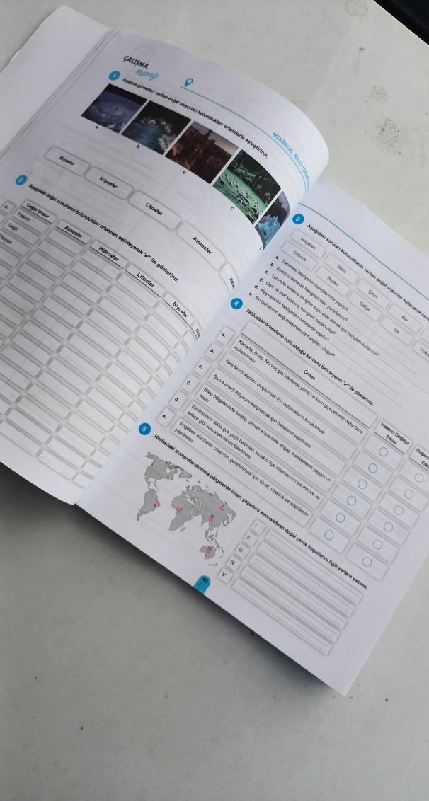 9. Sınıf Coğrafya Soru Bankası Endemik - Görsel 2