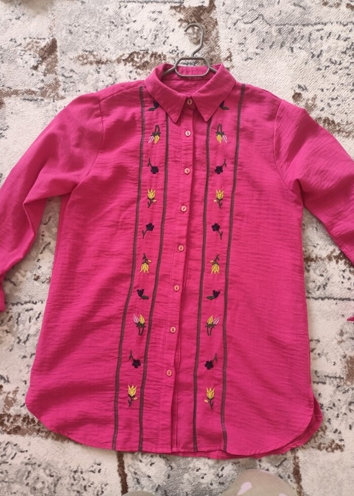 Pembe gömlek  - Görsel 2