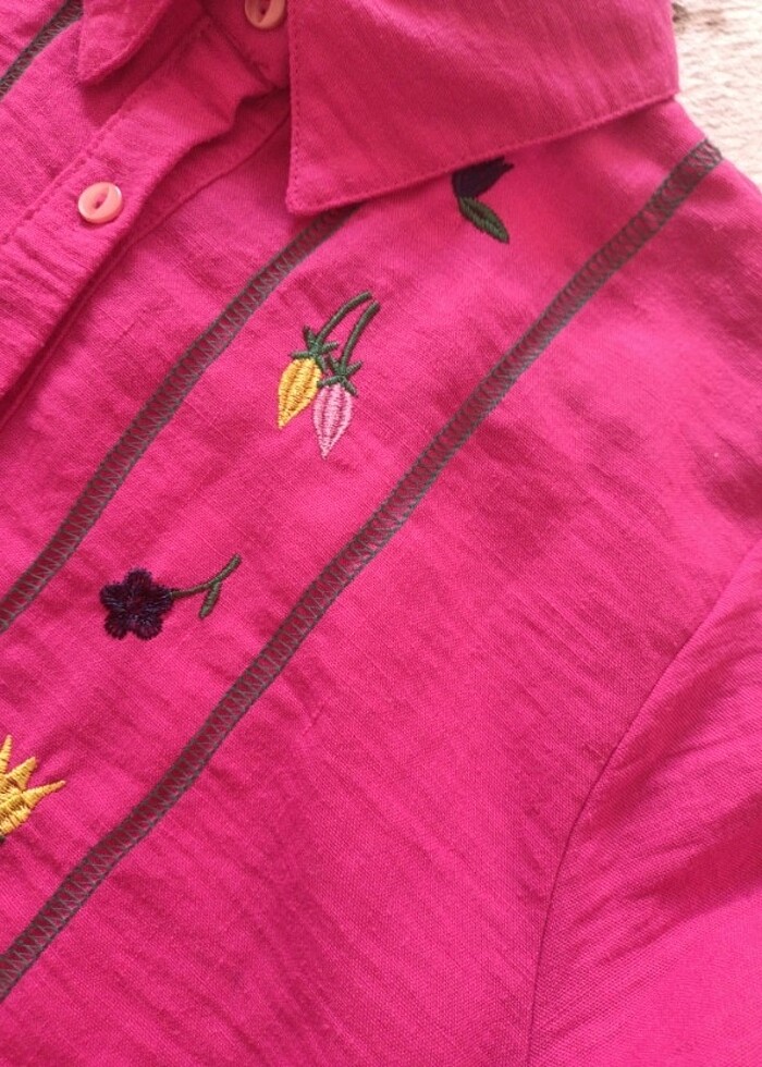 Pembe gömlek  - Görsel 3