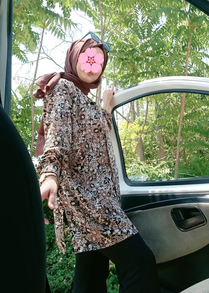 Etnik desen gömlek  - Görsel 2