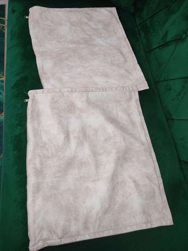 Bej Bohem Tarzı Yastık Kılıfı - Görsel 2