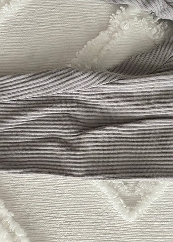 Kız Çocuk Gri Pliseli Tayt - Görsel 3