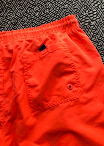 LCWaikiki Turuncu Baskılı Erkek Mini Şort Mayo - Görsel 5