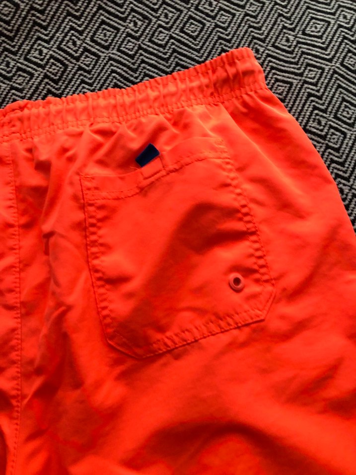 LCWaikiki Turuncu Baskılı Erkek Mini Şort Mayo - Görsel 5