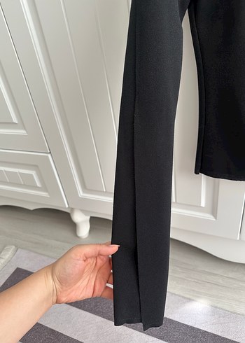 Zara Siyah Uzun Kollu Kadın Bluz