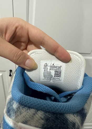 Nike Air Jordan 1 Low Denim Ayakkabı - Görsel 7