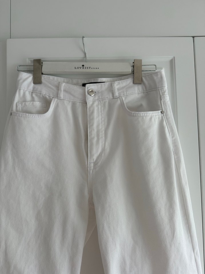 Zara Beyaz Pantolon - Görsel 4