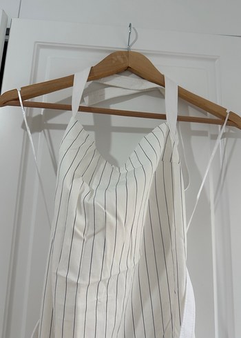 Zara Çizgili Elbise - Görsel 4