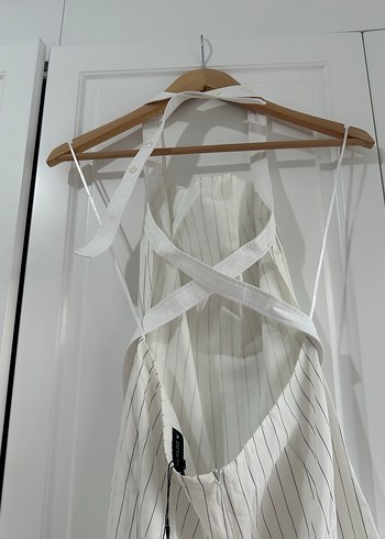 Zara Çizgili Elbise - Görsel 6