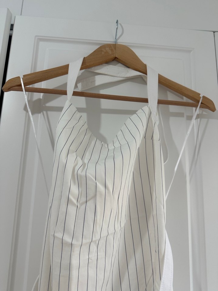 Zara Çizgili Elbise - Görsel 4