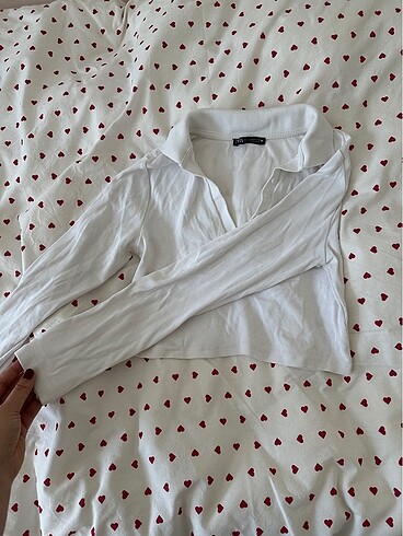 Zara crop üst