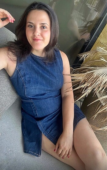 Zara kot elbise