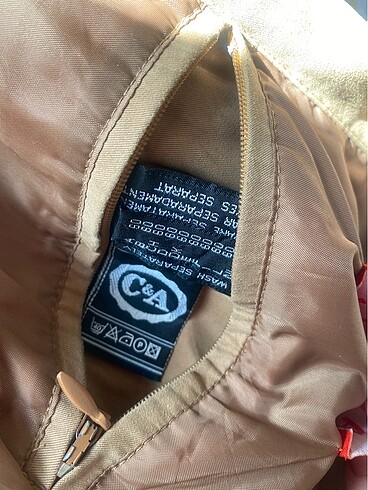 xxl Beden c&a yurtdışı vintage ceket