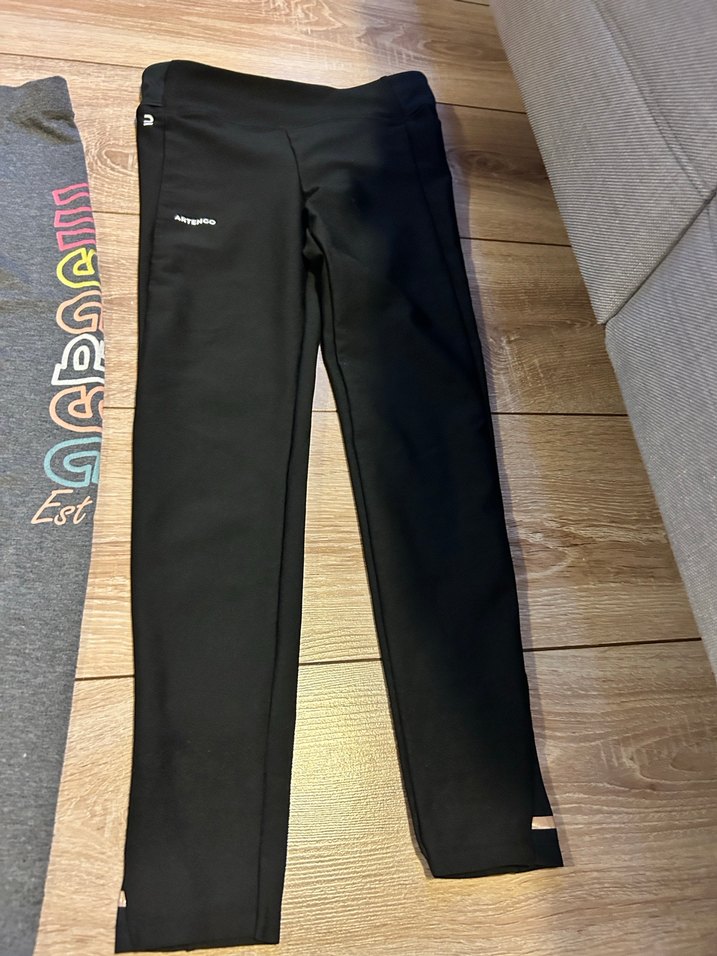 4 Adet Kız Çocuk Çok Renkli Dar Kesim Tayt - Görsel 4