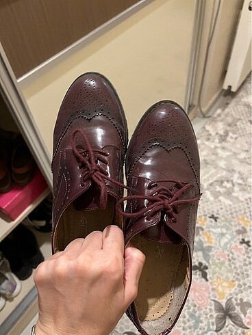 37 numara loafer ayakkabı