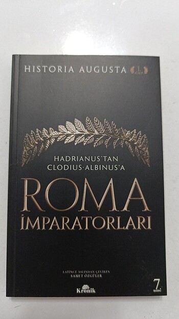 ROMA İMPARATORLARI - HISTORIA AUGUSTA