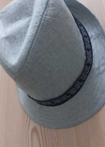 LC Waikiki Gri Kot Kumaş cocuk Şapka