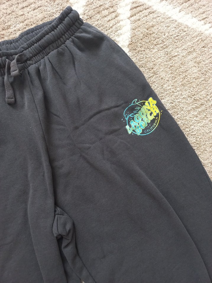 Gri Rahat Kesim Eşofman Altı - Görsel 3