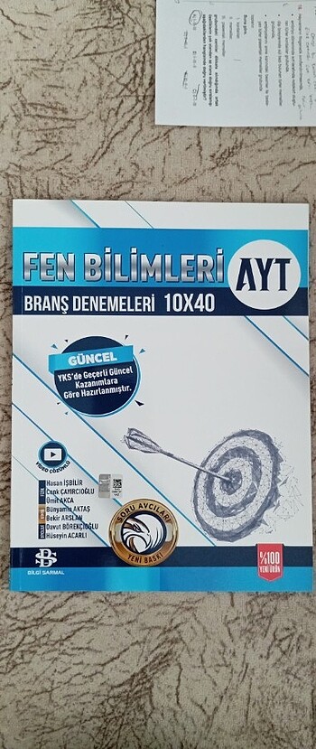 BİLGİ SARMAL AYT FEN DENEME 